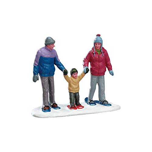 Lemax 52336 Vail Village Figur: Schneeschuhfamilie im Sale