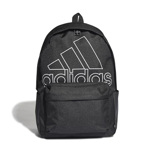 Adidas BOS BP Rucksack, Schwarz-Weiss, 15 cm x 32 cm x 46 cm im Sale