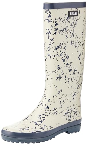 Aigle Damen Eliosa Pt Gummistiefel, Print Snow, 39 EU im Sale