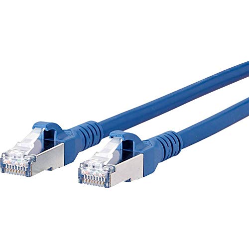 METZ PATCHKABEL CAT 6A S/FTP BLAU 1 M