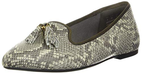 Hush Puppies Damen Sadie Tassel Slipon Flacher Slipper, Natürliches Schlangenleder, EU im Sale