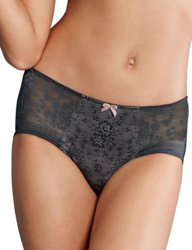 Rosa Faia Damen Fleur Taillenslip Taillenslip,,per pack Grau (anthrazit 408),44 (Herstellergröße:44) im Sale