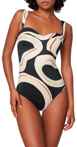 Triumph Damen Summer Allure OPD One Piece Swimsuit, Black Combination, 40B im Sale