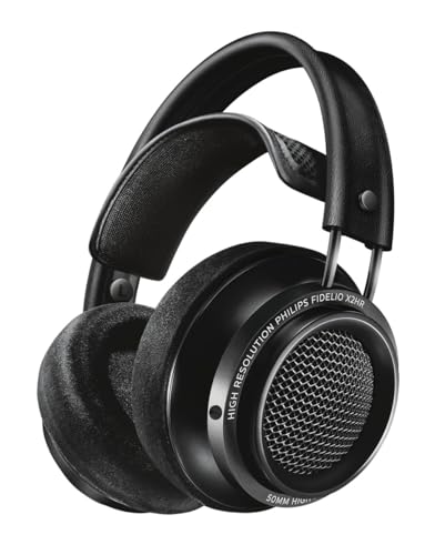 PHILIPS Fidelio L4 Noise Cancelling Over-Ear Wireless Bluetooth Kopfhörer - Hervorragende Gesprächsqualität, kompatibel mit Sprachassistenten und bis zu 50 Stunden Musikwiedergabezeit - Schwarz im Sale