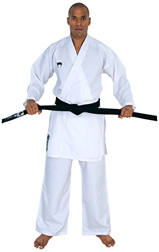 Venum Erwachsene Karateanzug Elite Kumite, Weiß, 155 cm