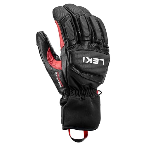 LEKI Griffin Pro 3D - Alpin Handschuhe mit Trigger 3D - Black/red, Gre:8.5 im Sale