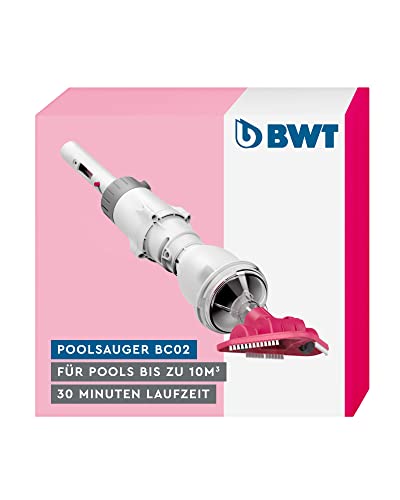 BWT Poolsauger | Effiziente Reinigung Von Pools | Kabelloser Betrieb Mit Maximaler Bewegungsfreiheit (BC02, ohne zusätzliches Produkt) im Sale