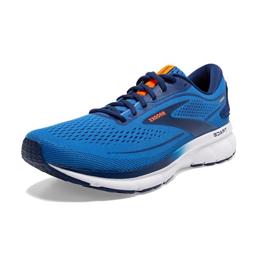 Brooks Herren Trace 2 Laufschuh, Palace Blue Depths Orange, 42.5 EU im Sale