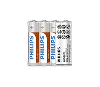 Thumbnail for Philips Batterien AAA - R03L4F - 4er-Pack Batterien - Zinkchlorid-Technologie - 3 Jahre Lebensdauer im Sale