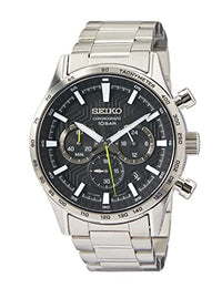 Thumbnail for Seiko Herren Analog Quarz Uhr mit Edelstahl Armband SSB413P1 im Sale