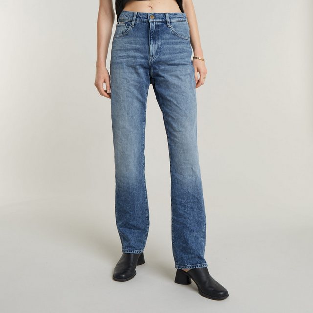 G-STAR High-waist-Jeans Viktoria High Straight im Sale