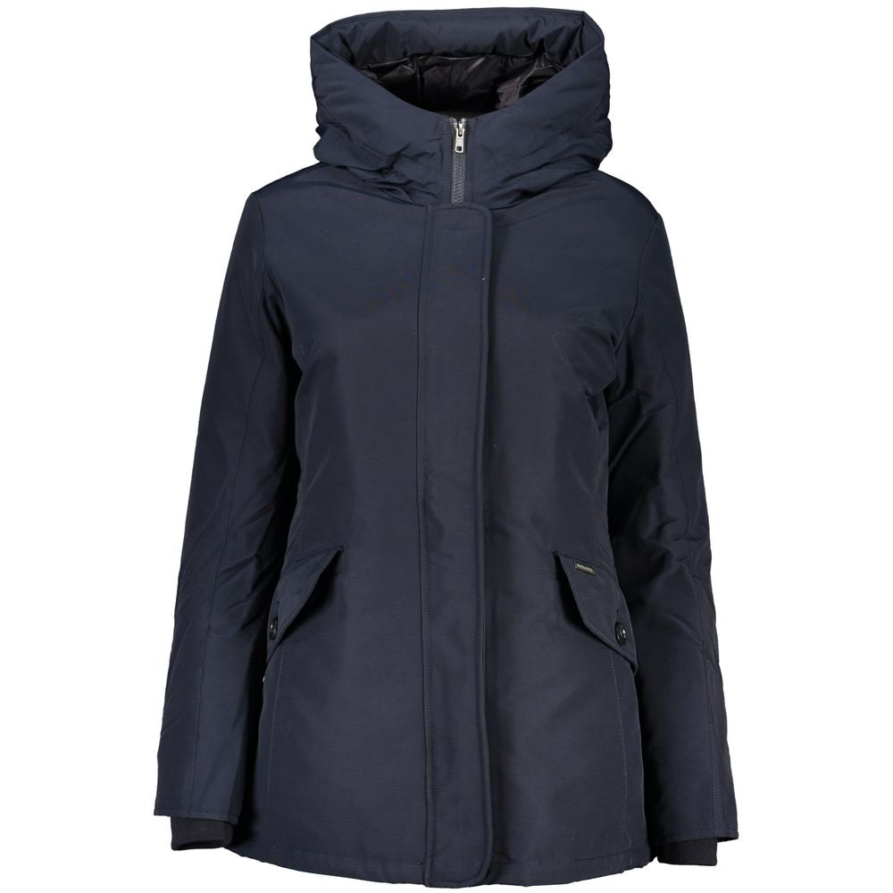 Woolrich Blaue Baumwolle Jacken & Mantel im Sale