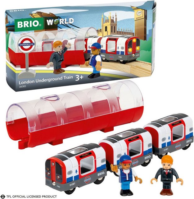 BRIO® Modelleisenbahn-Set Londoner U-Bahn, mit Licht und Sound im Sale