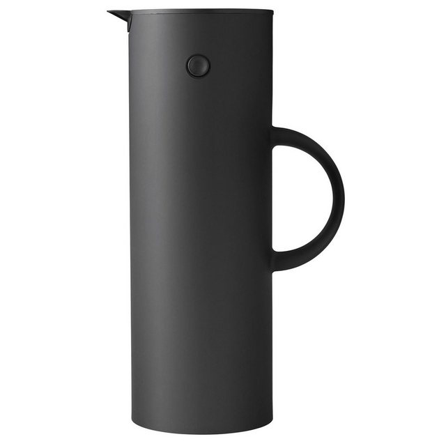 Stelton Isolierkanne EM77 Soft Black, 1 l