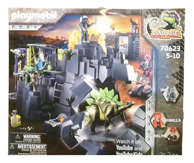 Playmobil® Spielbausteine Playmobile Dino Rise 70623 Dino Rock, (238 St)