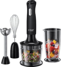 Thumbnail for RUSSELL HOBBS Stabmixer 3-in-1, Matte Black 24702-56, 500 W, Mixen, Pürieren, Zerkleinern und Verquirlen