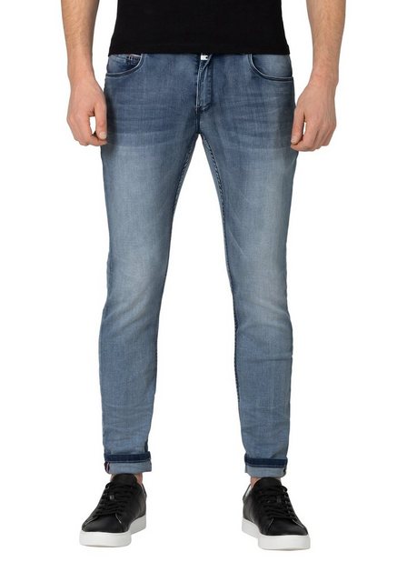 TIMEZONE Slim-fit-Jeans Slim Fit Jeans Denim Hose SCOTTTZ 6592 in Blau-2 im Sale