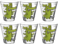 Thumbnail for LEONARDO Kinderbecher BAMBINI Krokodil, Glas, 215 ml, 6-teilig im Sale