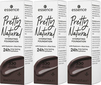 Thumbnail for Essence Foundation Pretty Natural HYDRATING, 3-tlg.