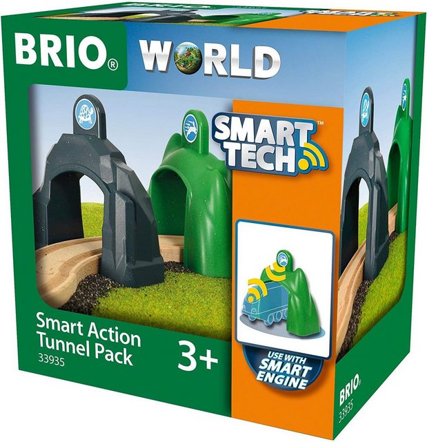 BRIO® Spielzeug-Auto BRIO Bahn 33935 - Smart Tech Action Tunnel im Sale