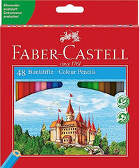 Thumbnail for Faber-Castell 120148 - Buntstifte Set Castle, 48-teilig, hexagonal, bruchsicher, für Kinder und Erwachsene im Sale