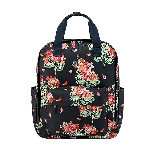 Cath Kidston Geranien Utility Rucksack in Marineblau, navy, 42 im Sale