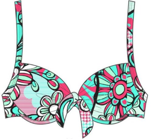 D-Bikini-OT Mara flower im Sale