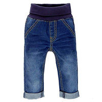 Thumbnail for Feetje Baby-Unisex Jeans mit Gummibund 522.01050-950 Blue Denim, 68 im Sale