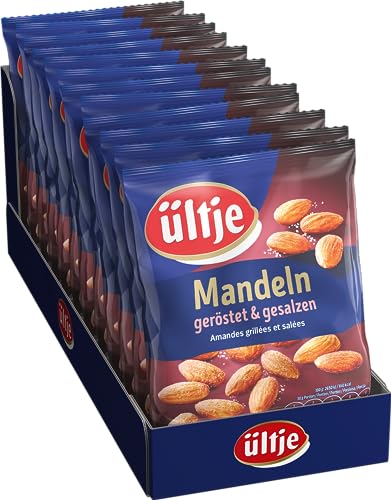 ültje Mandeln geröstet & gesalzen, 12er Pack (12 x 150 g) im Sale