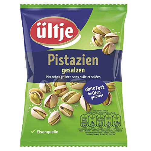 ültje Pistazien mit Schale, ohne Fett geröstet und gesalzen, 6er Pack (6x 150 g) im Sale