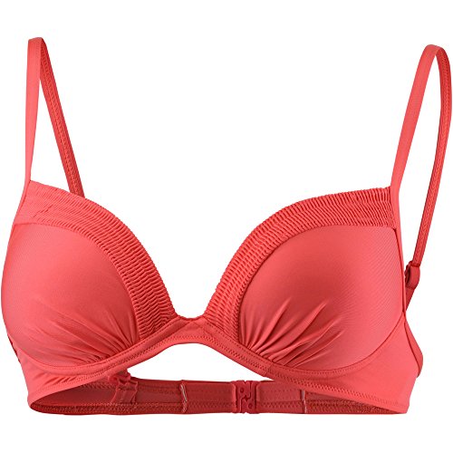 Watercult Damen Bikinioberteil Solid, Rot (Watermelon 965), 36C