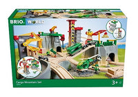 Thumbnail for BRIO World 36010 Gebirgs-Frachten Set Deluxe - Eisenbahn-Spaß auf Mehreren Ebenen mit viel Zubehör - Viele Spielmöglichkeiten durch frei kombinierbare Elemente - Für Kinder ab 3 Jahren