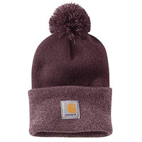 Thumbnail for Carhartt womens Lookout Hat Beanie Hat, Deep Wine, OFA im Sale