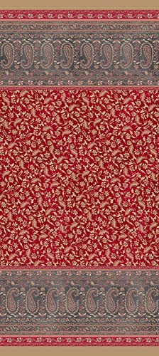 Bassetti Foulard Como R1 aus Baumwolle Mako-Satin in der Farbe Rot, Maße: 180cm x 270cm, 9324038