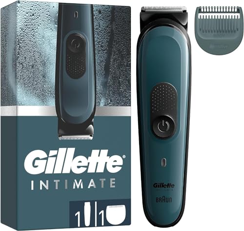 Gillette Intimate Intimate Haarschneider für Herren I3, für Intimbereich Skinfirst für Herren, wasserdicht