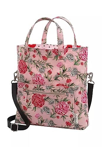 Cath Kidston London Damen-Umhängetasche, wendbar, 100 % Baumwolle, Rosa, rose, One Size im Sale