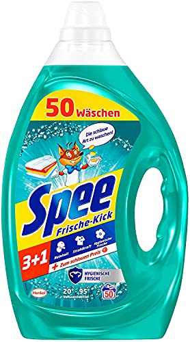 Spee Aktiv Gel Frische-Kick 3+1 (50 Waschladungen), Flüssigwaschmittel für strahlend reine und frische Wäsche im Sale