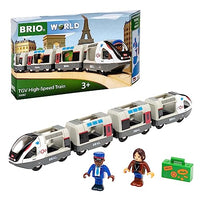 Thumbnail for BRIO World 36087 - Trains of The World TGV Hochgeschwindigkeitszug - Spielzeuglok für Kinder ab 3 Jahren im Sale