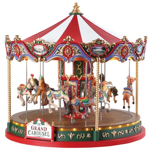 Lemax - Carnival - Sights & Sounds: The Grand Carousel - (84349-UK)