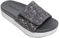 Thumbnail for Minnetonka Damen Brett Zehentrenner, Grau (Grey Denim) im Sale