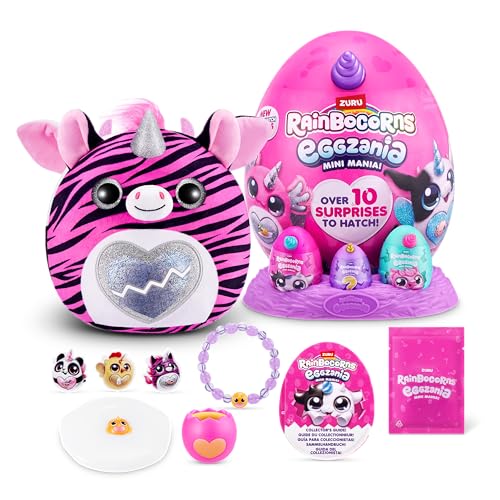 Rainbocorns ZURU Eggzania Mini Mania, Zebra, von ZURU (Zebra)