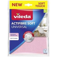 Thumbnail for Vileda Tuch ACTIFIBRE Soft 1 Stück - Reinigt, saugfähig, streifenfrei und fleckenfrei im Sale