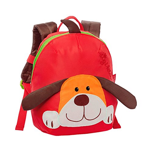 sigikid Mini Rucksack Pony Love Kinderrucksack für Krippe, Kita, Ausflüge empfohlen für Mädchen ab 2 Jahren, Rosa/Braun/Pony im Sale