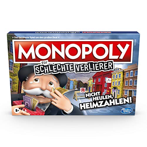 Monopoly für schlechte Verlierer Brettspiel ab 8 Jahren – Das Spiel, bei dem es sich auszahlt, zu verlieren im Sale