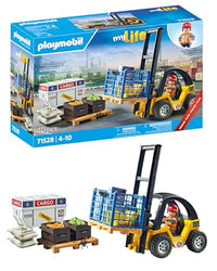 Thumbnail for PLAYMOBIL | MyLife | Promo Pack | Gabelstapler mit Fracht | Spielzeug für Kinder ab 4 Jahren | 71528 im Sale