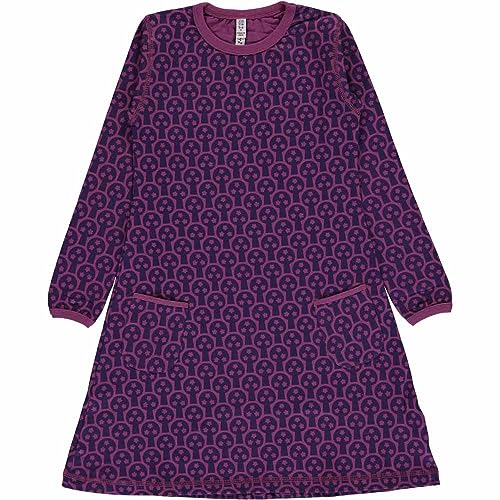 Maxomorra Dress LS Tree, 110/116 im Sale