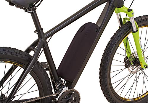 Prophete E-Bike Akku-Schutzhülle, Abdeckung für Blaupunkt Downtube, aus Neopren-Material, zum Schutz vor Wasser und Schmutz, Farbe schwarz im Sale