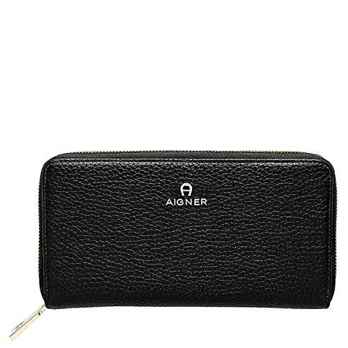 Aigner Ivy Börse 19 cm black im Sale