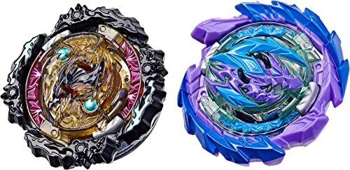 Beyblade Burst QuadDrive Wrath Fafnir F7 und Berserk Linwyrm L7 Doppelpack − Battle Kreisel Multi im Sale