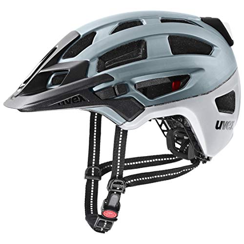 uvex finale light 2.0 - sicherer City-Helm für Damen und Herren - inkl. LED-Licht - waschbare Innenausstattung - spaceblue matt - 56-61 cm im Sale